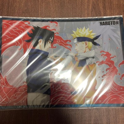Naruto Exhibition Naruto & Sasuke Underlay Set 2015 Japan Used
