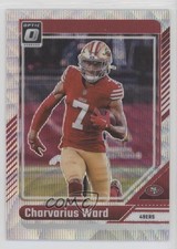 2024 Panini Donruss Optic Premium Box Set Wave Prizm /300 Charvarius Ward 11yh