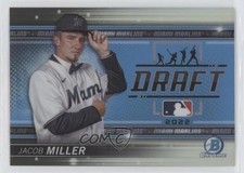 2022 Bowman Draft Bowman Draft Night Refractor 228/250 Jacob Miller #BDN-7 00gy