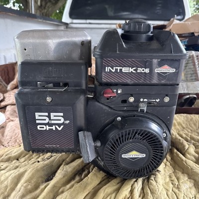 VINTAGE BRIGGS & STRATTON 5.5 Ohv Gas ENGINE Minibike Go Cart Motor Intek 206