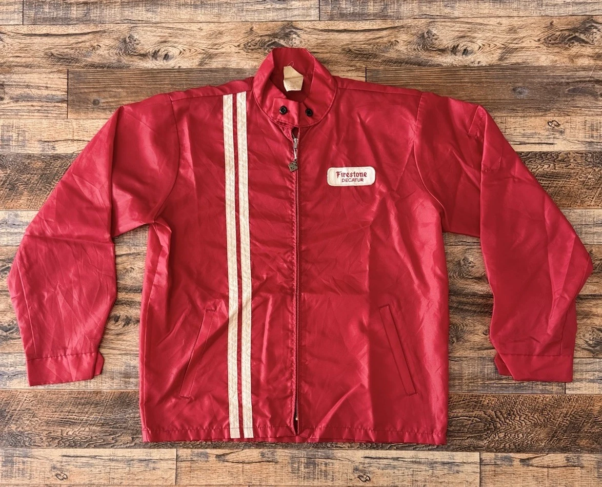 Red Nylon 1960s Vintage Outerwear Coats & Jackets for Men for sale