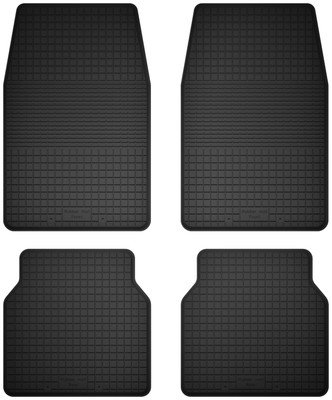 Gummifußmatten für: Ford Scorpio MK2 (bj. 1994-1998) Schwarz Automatten 4-tlg se