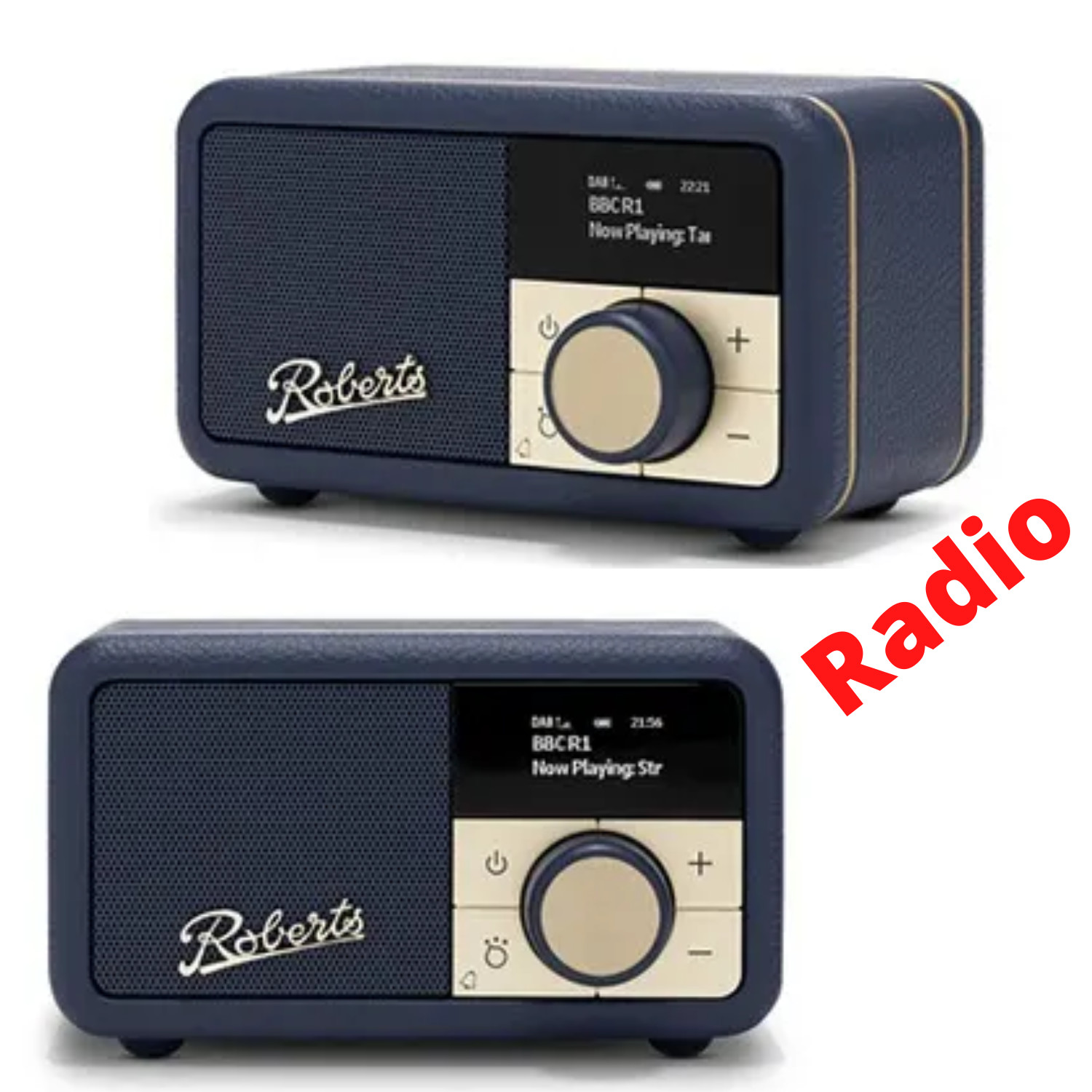 Radio Roberts Revival Petite 2 Bleu Nuit : finis les bruits parasites grâce au tuner DAB+ stable