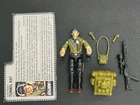 gi joe lot figure 1987 Tunnel Rat 100% complete W/FC