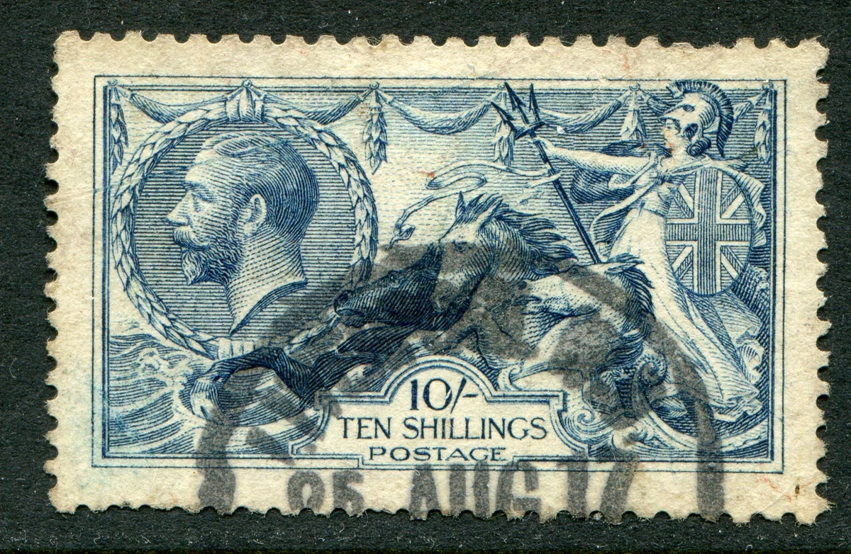 海外紙物　イギリス　Horse trams チケット　１０冊まるごと　ラスト 10/- Denomination British George V Stamps for sale | eBay