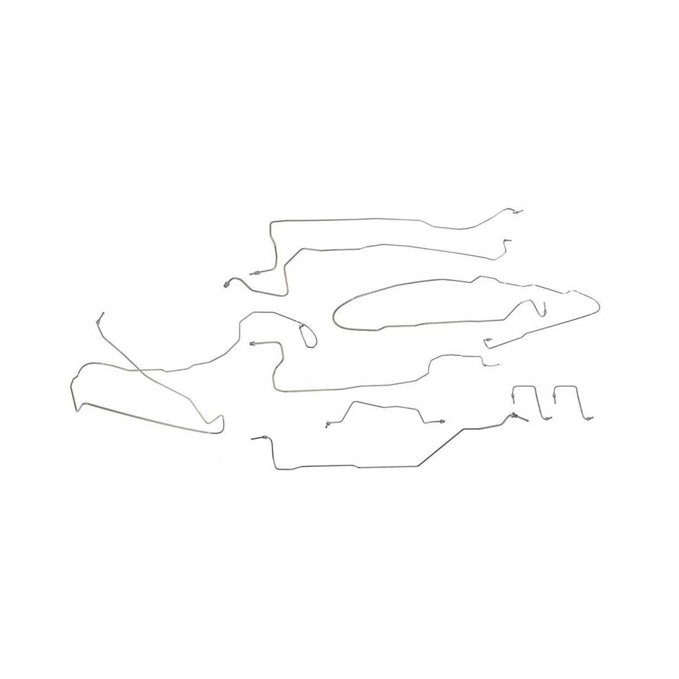 Juego de kit de línea de freno de acero inoxidable para 03-06 Chevy GMC Cadillac GM SUV Dorman Foto 2 de 4