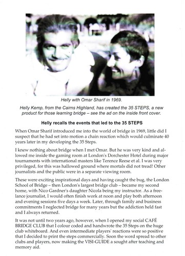 A3 LAMINATE 'THE 35 STEPS' REVOLUTIONARY CONTRACT BRIDGE TOOL TEACHERS/BEGINNERS - Picture 8 of 11