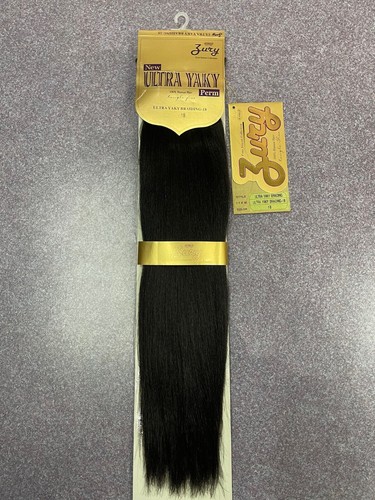 Zury 100% Human Natural Micro Yaky Perm Bulk Braiding Hair CRB 18" #1B Off Black