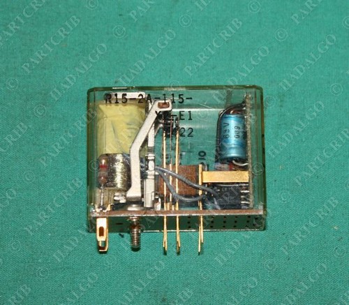 Potter & Brumfield, R15-2A-115-X2-E1, Relè 5A 2Sec 2PDT NUOVO - Foto 2 di 2