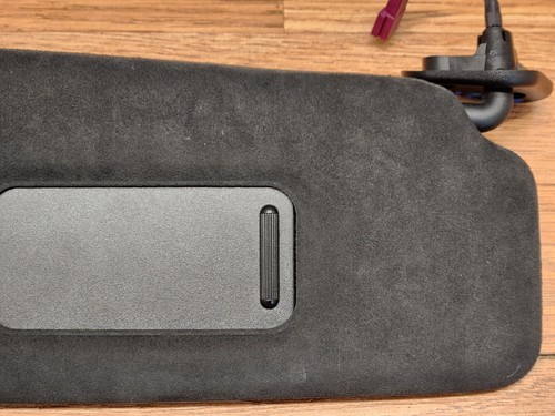 ✅12-18 OEM BMW F06 F13 640 650 M6 Right Passenger Side Sun Visor Alcantara Black - Picture 4 of 12