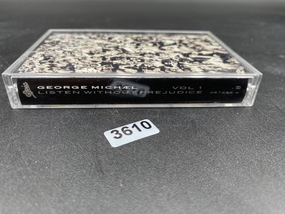 GEORGE MICHAEL - LISTEN WITHOUT PREJUDICE VOL 1,2 CASSETTE GEORGE MICHAEL - LISTEN WITHOUT PREJUDICE VOL 1,2 CASSETTE