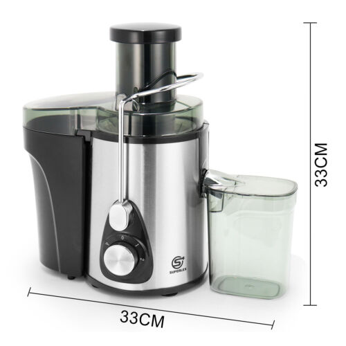 Powerful Juicer Electric Juicer Blender Fruit Veg &Citrus Centrifugal Maker 600W - Picture 2 of 12