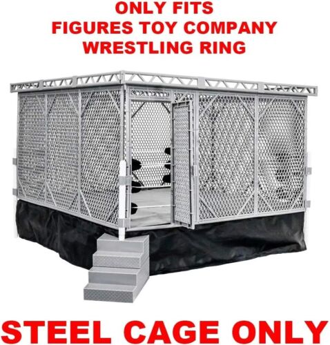 Compelling Steel Cage Playset for Wrestling Rings - Match Simulation - Picture 7 of 10