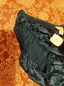 Vtg Victoria's Secret Satin Bikini Panties Size Medium