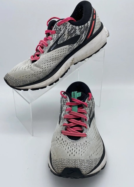 Brooks Ghost 11 White Black Pink for 
