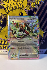 Carta Pokemon italiana, Scintille Folgoranti, Cyclizar EX Teracristal 159/191