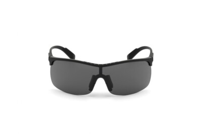 Adidas SP0003 01A Matte Black Plastic Half-Rimless Sunglasses Frame 137-130