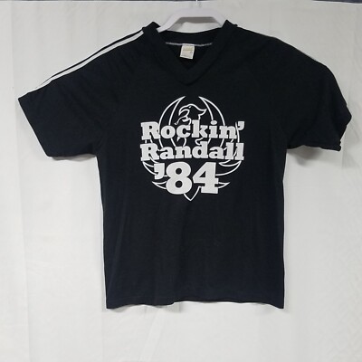 VTG Sportswear Sz M Hank Williams Jr 1984 Rockin Randall Rock Road Audio T Shirt