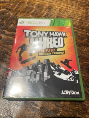 New/Sealed.  XBOX 360 Tony Hawk Shred Big Air Factory Sealed (Xbox 360, 2010)