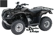 Black Faux Rubber Herringbone Vinyl Graphic Wrap Kit ATV UTV Golf Cart US Made