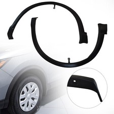 Left+Right Side Front Fender Flare Trim Molding Fit Nissan Rogue Sport 2017-2021