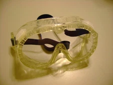 Safety Goggles Over Glasses Lab Work Eye Protective Eyewear Clear Lens 1/Pair