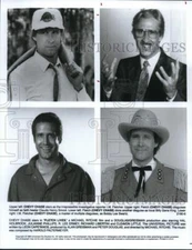 1988 Press Photo Chevy Chase stars in the film "Fletch Lives" - lrp32333