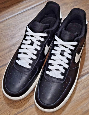Nike Air Force 1 Low By You Custom Sneaker Black/White-Gum US Men Size 10