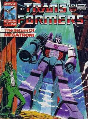 Transformers UK #51 (FN) `86