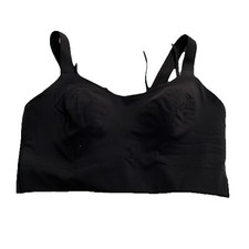 Lululemon Women  s Black Like A Cloud Longline Bra D/DD
