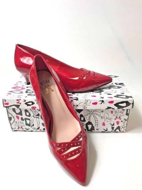 Miss Kg by Kurt Geiger Red Patent 