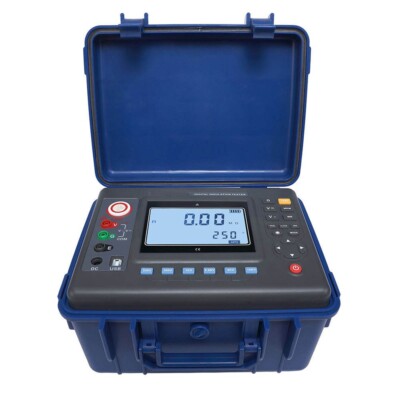 High Voltage Insulation Resistance Tester Meter Megohmmeter 5KV 0.01MΩ～2000G