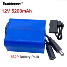 12V 5200mAh Rechargeable Batteries BMS Lithium Battery Pack w/ Protection Board