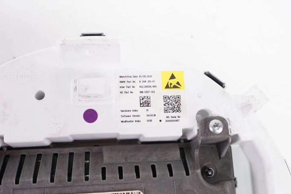 MINI COOPER COUNTRYMAN painel de instrumentos medidor rádio navegação fabricante de equipamento original 2011 - 2016 - Imagem 4 de 4