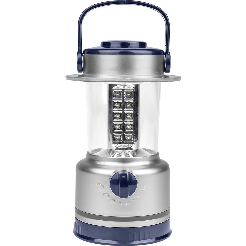 Светильник Calima 46000 LED Camping-Laterne 352 г Silber-Blau