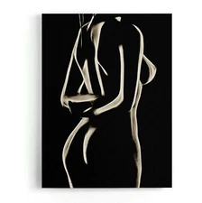 Posture Framed Canvas Stretched Ready to Hang 50x40 Home decor Gift.
