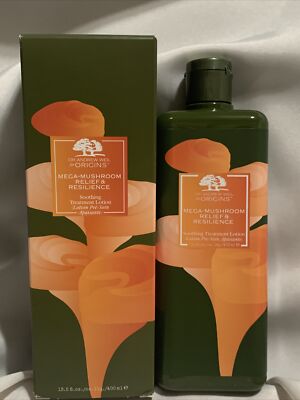 ORIGINS Mega Mushroom Relief & Resilience Soothing Treatment Lotion 13.5oz/400ml