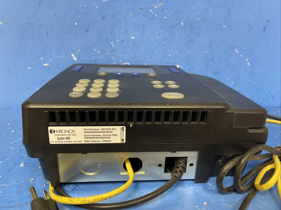 KRONOS 8602800-501 System 4500 Digital Clock - Image 3 of 4