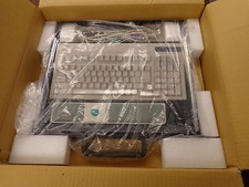 Industrial Keyboard  Tracball 1U slide out rack tray, NIB, PS-2, Cyber Research