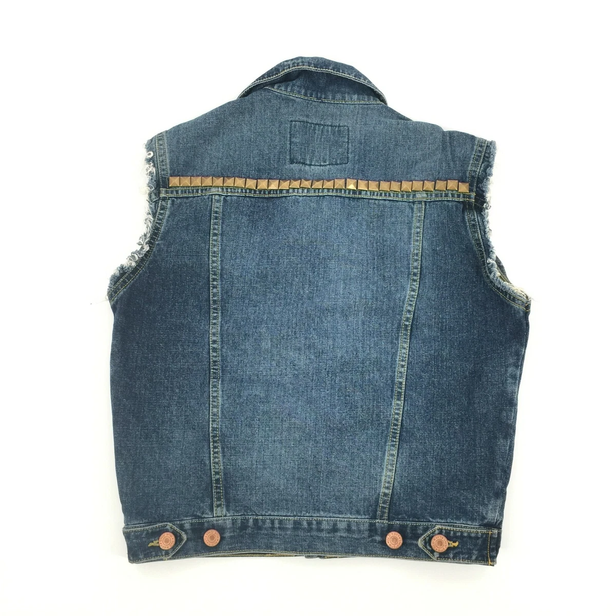 Old navy sleeveless jean best sale jacket