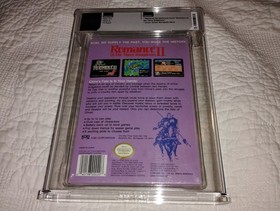 Romance of the Three Kingdoms II Nes Wata Graded A 9.2