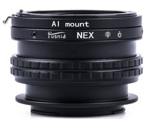 27.1mm-41.6mm Adjustable Focus Helicoid Macro Tube for Nikon AI to Sony E Mount