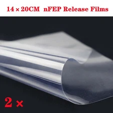 2Pcs nFEP Release Film 14x20cm 0.15mm For SLA/DLP/LCD UV Light Curing 3D Printer