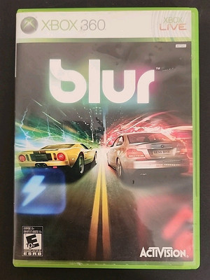 Blur (Microsoft Xbox 360) CIB Complete + Manual