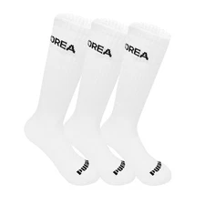 Puma Korea Team Cushion Crew Socks 3Pairs Sports Training Soccer Socks PUYS11669