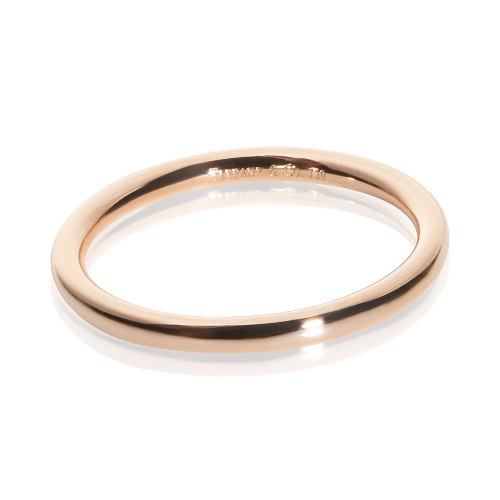 Tiffany & Co. Rose Gold 1.8mm Round Wire Band