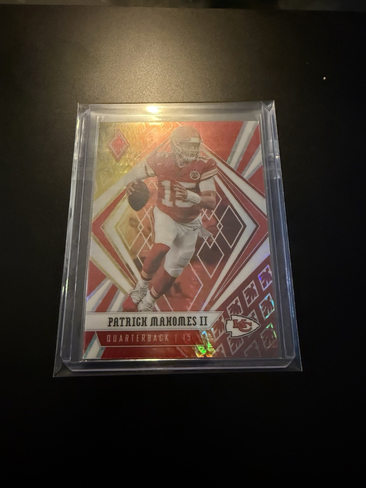 2020 Panini Phoenix - Patrick Mahomes II #45 Fire Burst