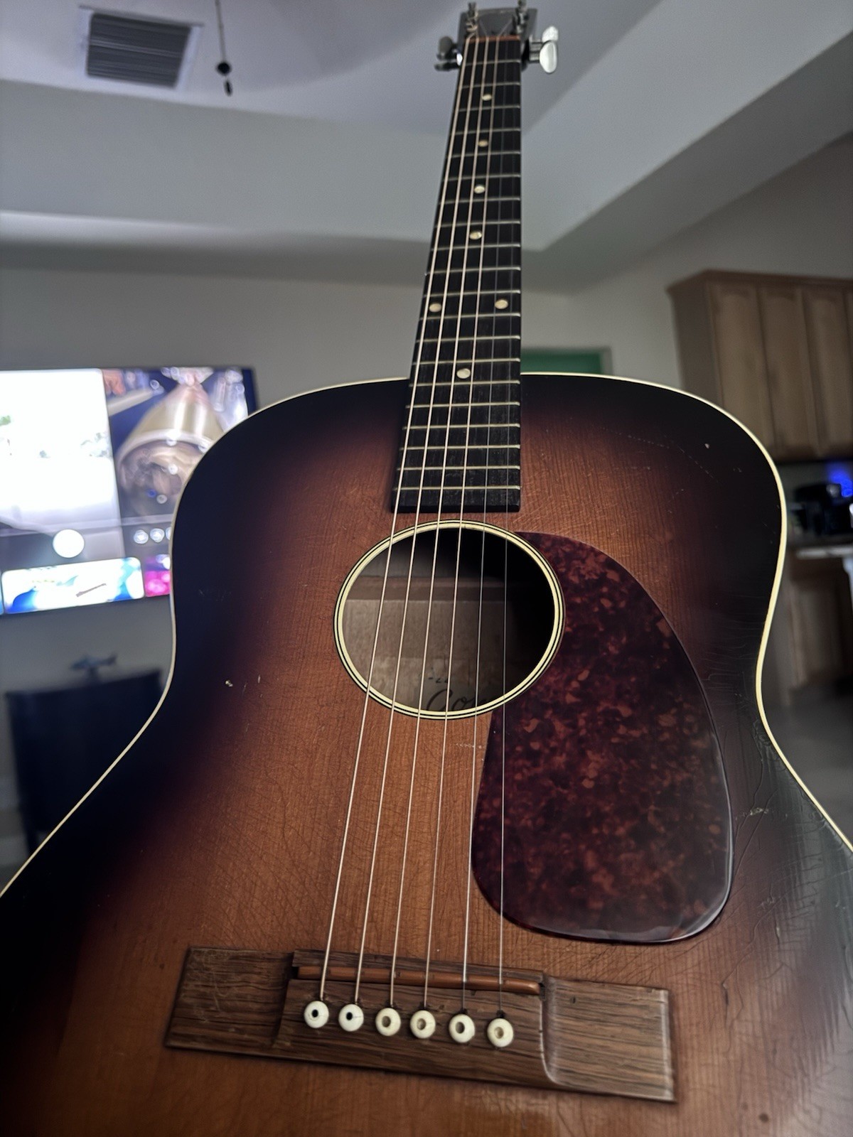Rare 1962 Goya (the Swedish Martin) Original Pristine Acoustic Guitar Sunburst