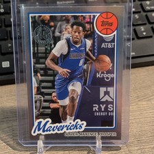 Topps 2025-26 Olivier-Maxence Prosper 45th Anniversary #80BK-47 Mavericks NBA