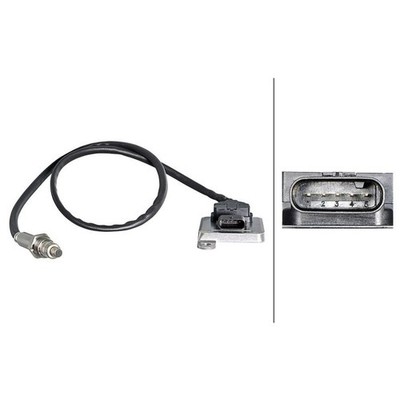 NOx-Sensor Harnstoff M20X1,5 5-polig 810 mm Kabel HELLA für u.a. MB VITO